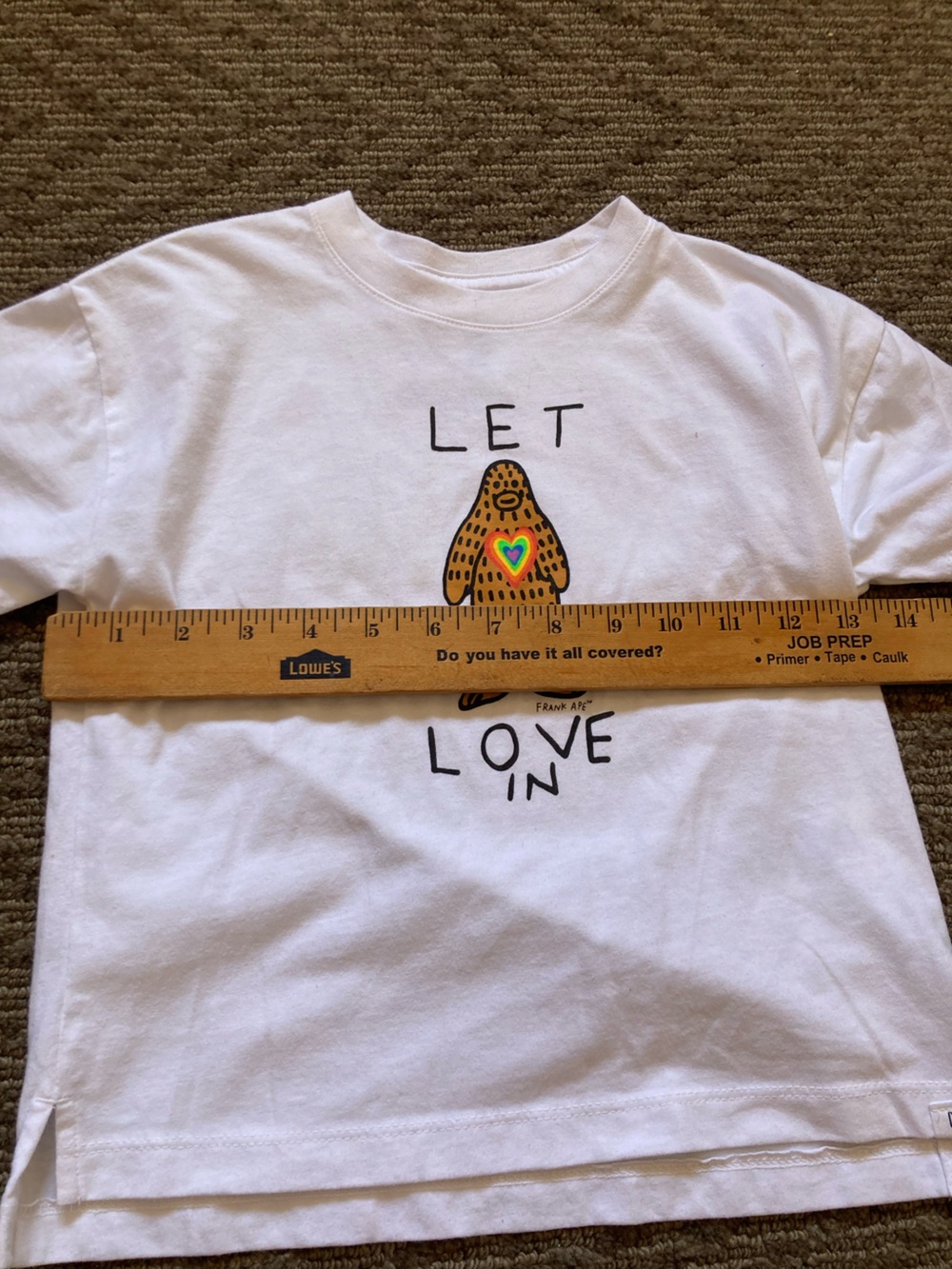 Baby Gap x Frank Ape Let Love In size 4 - Picture 2 of 7